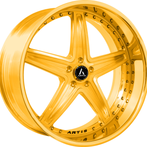 24″ ARTIS FORGED BAYOU M GOLD FINISH RIMS