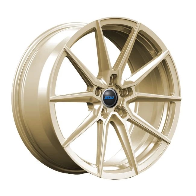 1 Piece Wheels 19inch Light Gold Disc For BMW M2 Forged Monoblock Luxury Rims