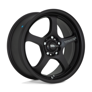 18″ MOTEGI RACING WHEELS MR131 TRAKLITE SATIN BLACK FLOW FORMED FINISH RIMS
