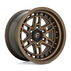 17″ FUEL WHEELS D669 NITRO MATTE BRONZE OFF-ROAD RIMS