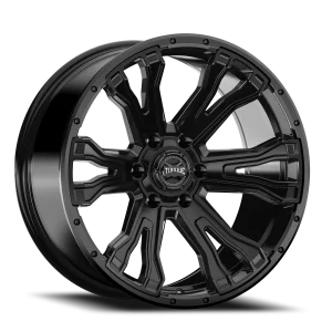 20″ TORQUE WHEELS TW407C PRIME SATIN BLACK FINISH RIMS
