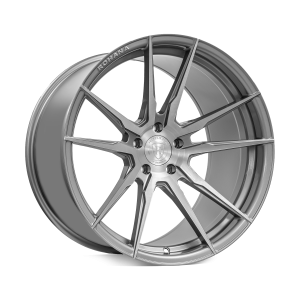 19″ ROHANA WHEELS RFX2 BRUSHED TITANIUM FLOW FORMED FINISH RIMS