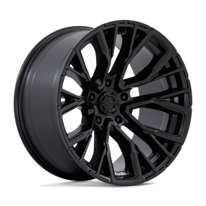 22″ FUEL WHEELS D847 REBAR 5 BLACKOUT OFF-ROAD RIMS