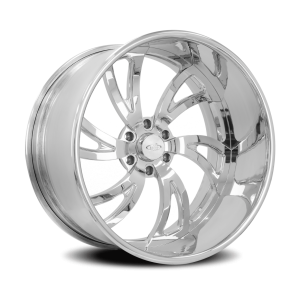 26″ INTRO WHEELS HOUSTON EXPOSED POLISHED FINISH RIMS