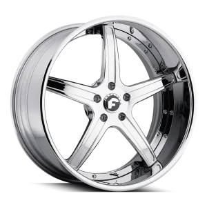 22″ FORGIATO WHEELS AGGIO-B CHROME FORGED FINISH RIMS