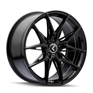 20″ KRAZE WHEELS KR196 EVOLVE GLOSS BLACK RIMS