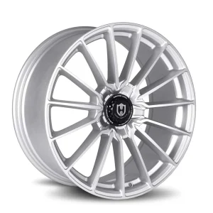 20″ CURVA CONCEPTS WHEELS CFF75 SILVER FORGED FINISH RIMS