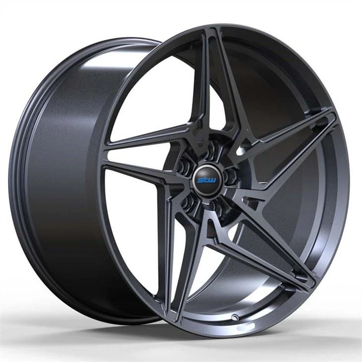 Monoblock 1 PC Piece Silver Forged Wheels For Ferrari F8 Staggered Size 21 22inch Alloy Car Rims