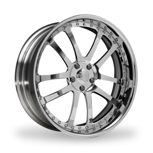 17″ INTRO WHEELS ID321 EXPOSED POLISHED FINISH RIMS