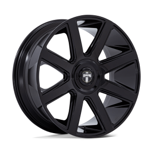 26″ DUB WHEELS PULL DC273 GLOSS BLACK FINISH RIMS