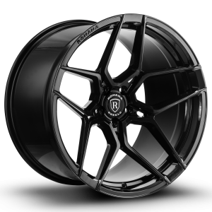 19″ ROHANA WHEELS RFX11 GLOSS BLACK FLOW FORMED FINISH RIMS