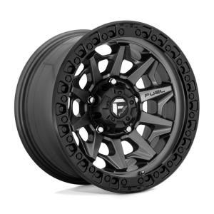 17″ FUEL WHEELS D716 COVERT MATTE ANTHRACITE WITH BLACK RING OFF-ROAD RIMS