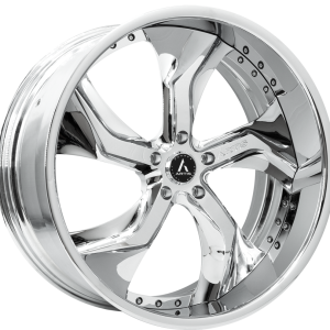 22″ ARTIS FORGED WHEELS BULLY CHROME FINISH RIMS