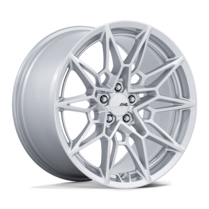 20″ AMERICAN RACING WHEELS MODERN AR955 STAMPEDE GLOSS SILVER RIMS