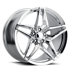19″ FACTORY REPRODUCTIONS WHEELS FR29 C7 ZR1 CORVETTE REPLICA CHROME FINISH RIMS