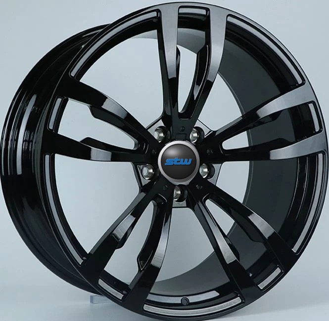 22x9.0 And 22x10.5 Relica BMW Wheel Customized Gloss Black