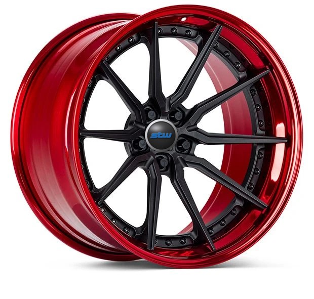 Gloss Balck 21 Inch Customized 2-PC Rims Wheels For Ferrari