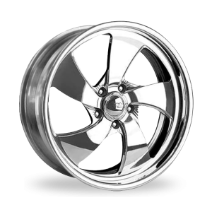 17″ INTRO WHEELS TWISTED BLADE EXPOSED POLISHED FINISH RIMS