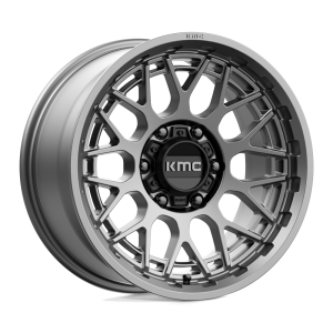 20″ KMC WHEELS KM722 TECHNIC ANTHRACITE FINISH RIMS