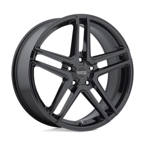 18″ AMERICAN RACING WHEELS MODERN AR907 GLOSS BLACK RIMS