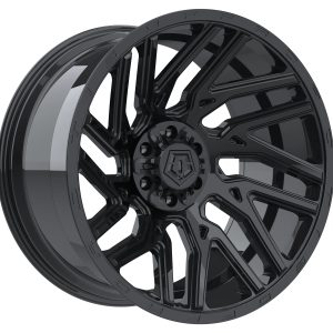 22″ TIS WHEELS 554B GLOSS BLACK FINISH RIMS