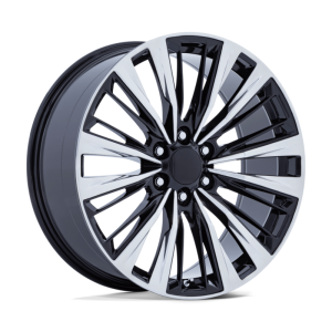 24″ PERFORMANCE REPLICAS WHEELS PR226 GLOSS BLACK POLISHED RIMS