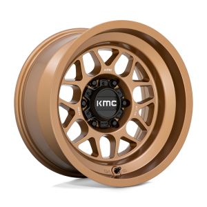 17″ KMC WHEELS KM725 TERRA MATTE BRONZE FINISH RIMS