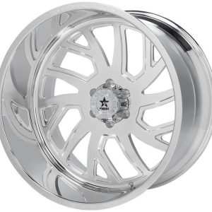 22×12″ RBP WHEELS GLOCK 65QF FORGED POLISHED FINISH RIMS ONLY 8×170 et-44