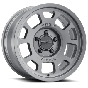 18″ METHOD WHEELS MR705 TITANIUM FINISH RIMS