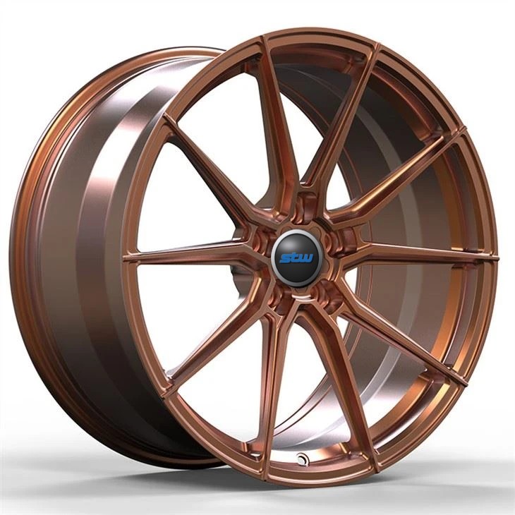 Staggered 19 20 21 Bronze 1-PC Custom Forged Wheels For Lamborghini