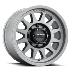 17″ METHOD WHEELS MR704 HD TITANIUM OFF-ROAD RIMS