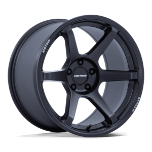 18″ MOTEGI RACING WHEELS MR160 BATTLE VI MATTE BLACKBIRD METALLIC FLOW FORMED FINISH RIMS