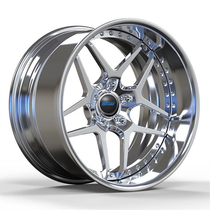 2-PC Aluminum Alloy 6061-T6 Audi RS6 Rims 5x112 19 20 21 And 22 Inches