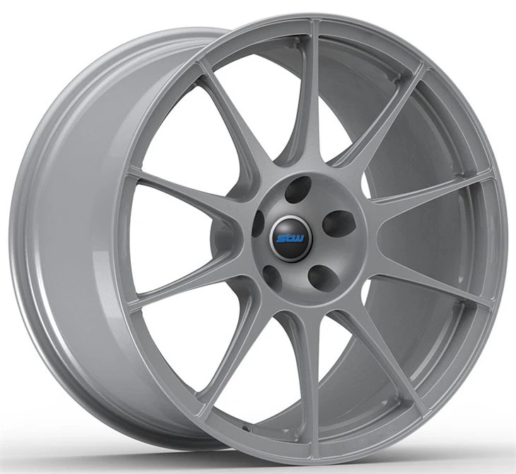OZ Style 19x10.5 Silver Custom 1 Piece Forged Wheels For Nissan GTR R34