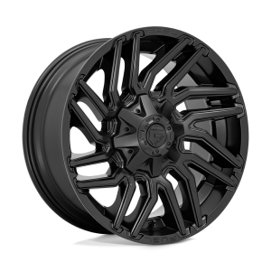 22″ FUEL WHEELS D775 TYPHOON MATTE BLACK OFF-ROAD RIMS