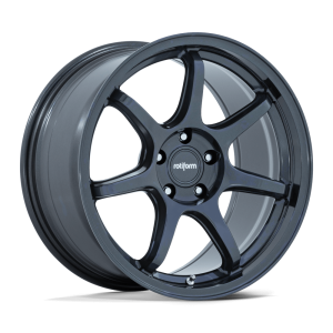 19″ ROTIFORM WHEELS RC208 BPU GLOSS BLUE GRAY FLOW FORMED FINISH RIMS