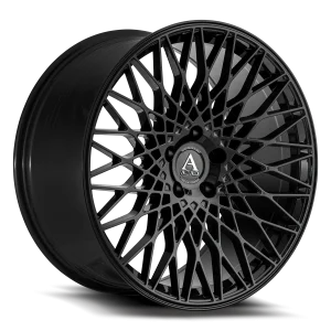 20″ AZAD WHEELS AZFF04 GLOSS BLACK FLOW FORMED FINISH RIMS