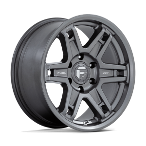 18″ FUEL WHEELS D838 SLAYER MATTE GUNMETAL OFF-ROAD RIMS