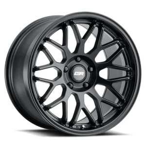 18″ ESR WHEELS AP1 SATIN BLACK FINISH RIMS