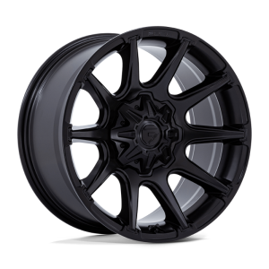 20″ FUEL WHEELS FC880 SUPER C MATTE BLACK OFF-ROAD RIMS