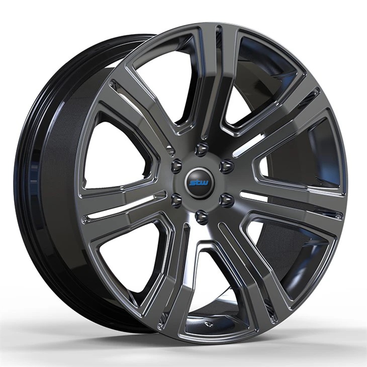 6x139.7 Brushed Grey 1-PC Custom Rims For Ford Range Rover