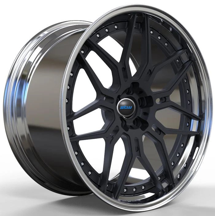 New Style 23 24 Inch Polish 2-PC Forged Wheels For Lamborghini, Ferrari, Toyota, Nissan, Audi, Porsche, Mclan