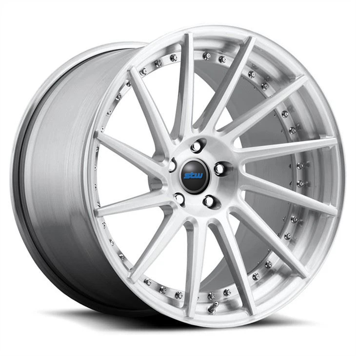 Customized Silver 2-PC Car Rims For Tesla Model S 23 Inch Rims