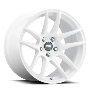 19″ ESR WHEELS CS8 GLOSS WHITE FINISH RIMS