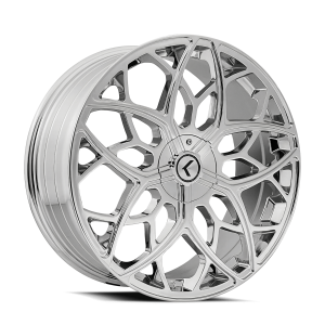 22X8.5″ KRAZE WHEELS KR184 RICOCHET CHROME RIMS
