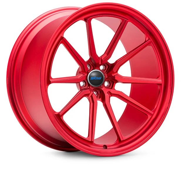 Candy Red 1 Pieces Military Spoke Wheel for wheels for customized
