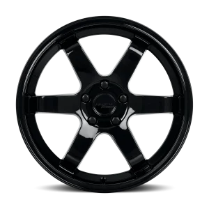 17″ KATANA WHEELS KR08 GLOSS BLACK FINISH RIMS