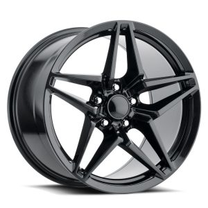 19″ FACTORY REPRODUCTIONS WHEELS FR29 C7 ZR1 CORVETTE REPLICA CARBON BLACK FINISH RIMS