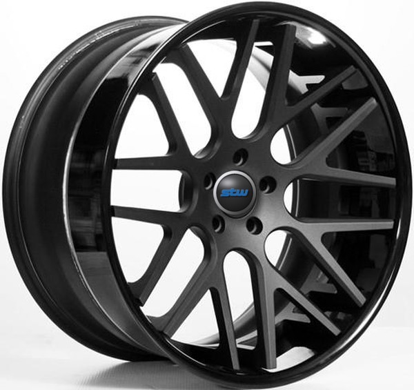 Gloss Black 3 Piece forged Wheels