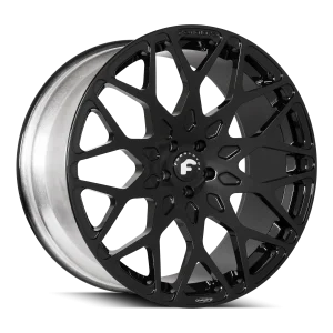 22″ FORGIATO WHEELS TORINO-M GLOSS BLACK FORGED FINISH RIMS